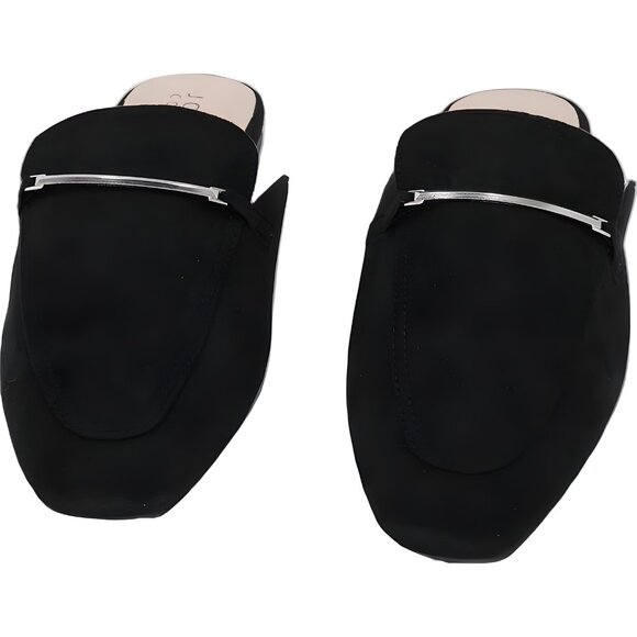 Journee Collection Ameena Black Slip-On Mules for Women US 8M - Picture 5 of 6